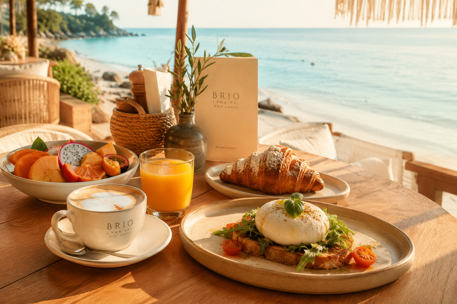 Breakfast at Brio Beach Club