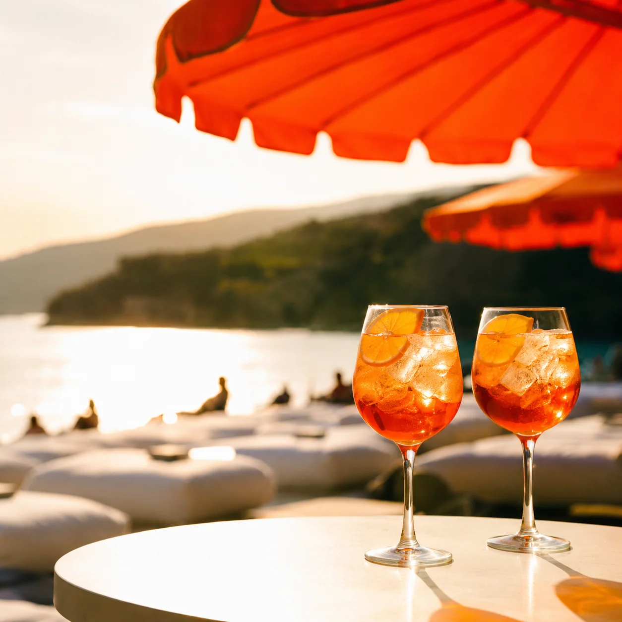 Aperitivo at Brio Beach Club